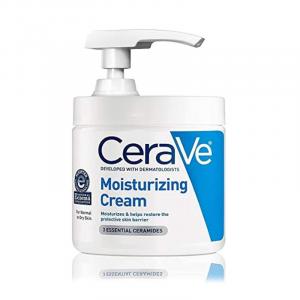 CeraVe Moisturizing Cream Set: 16 oz Pump Jar + 16 oz Jar